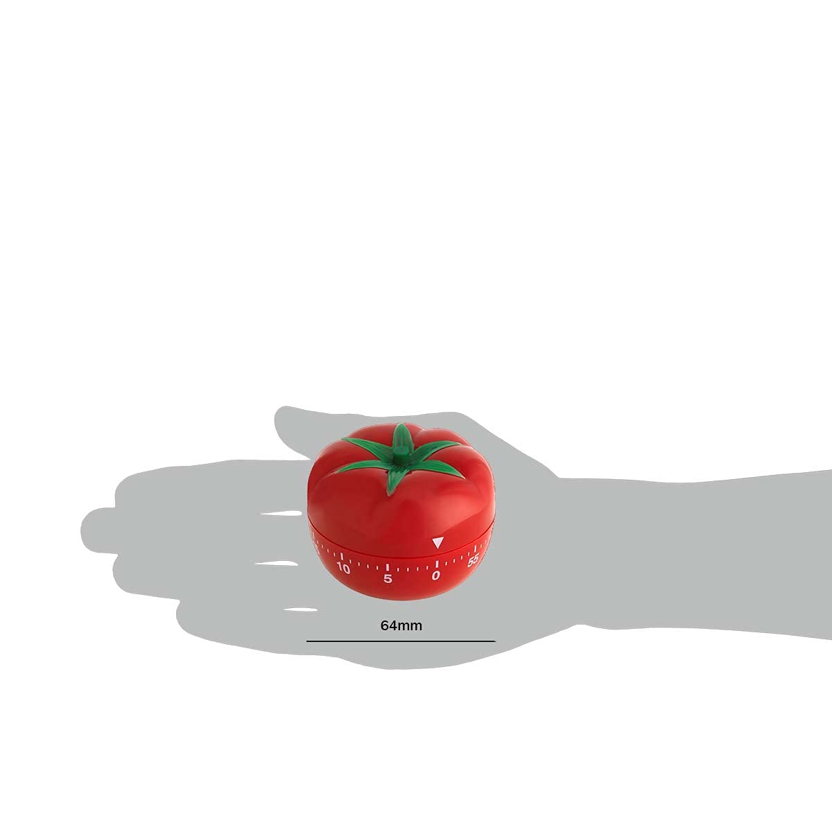 Digital Kitchen Timer - Magnetic Tomato Shaped Countdown Timer for Cooking, Baking, and Exercise - Perfect for Home, Office, and Gym Use