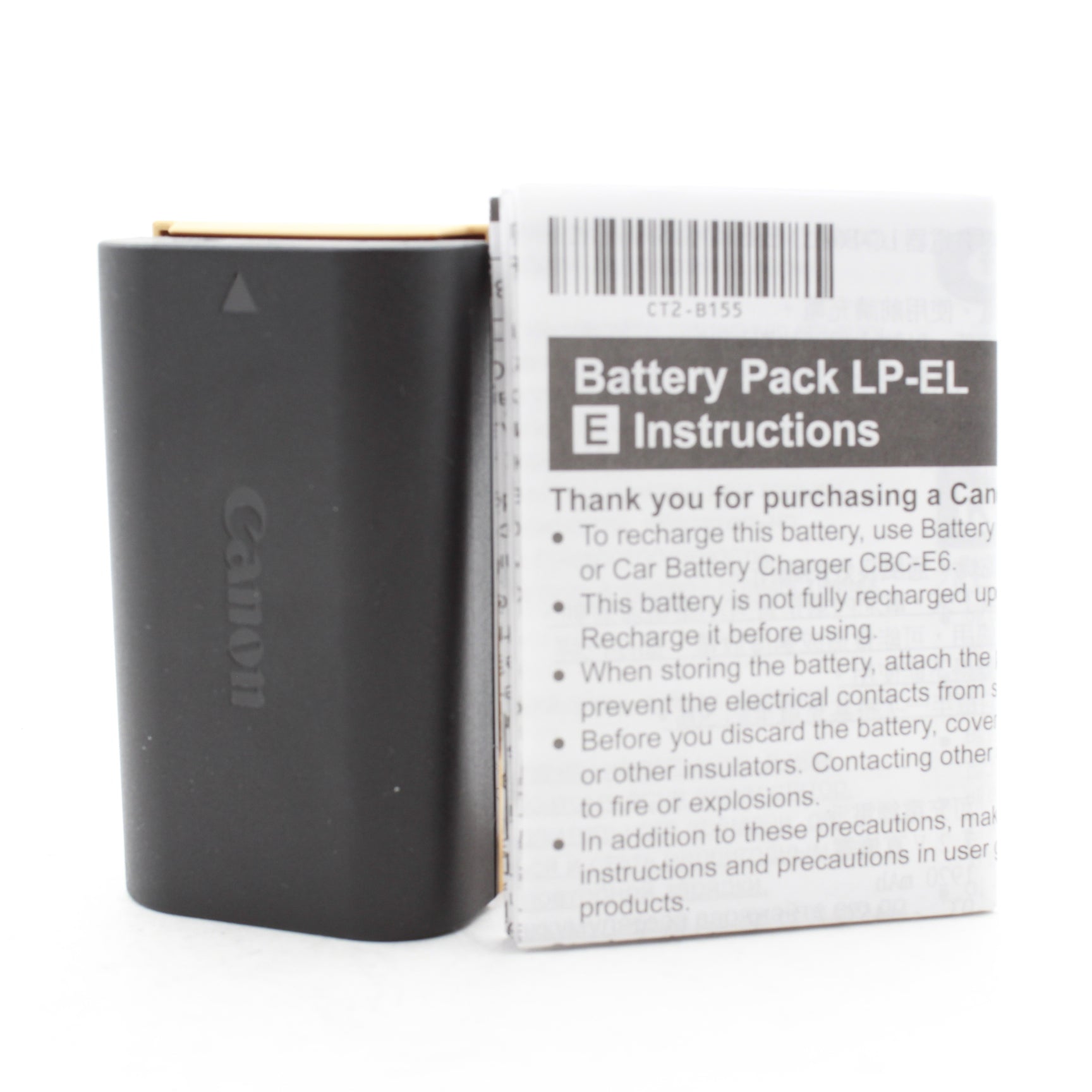 Canon LP-EL Lithium Ion Battery Pack for Speedlite EL-1 - Open Box Excellent Condition | Perfect for Professional Photography & Studio Lighting