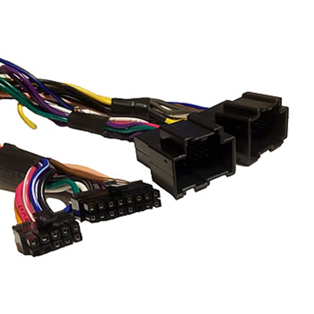 Crux SOOGM 16V OnStar Radio Replacement Interface for GM LAN 29 Bit Vehicles with Steering Wheel Control & Video Switcher - Upgrade Your Car Audio System for Seamless Connectivity & Entertainment
