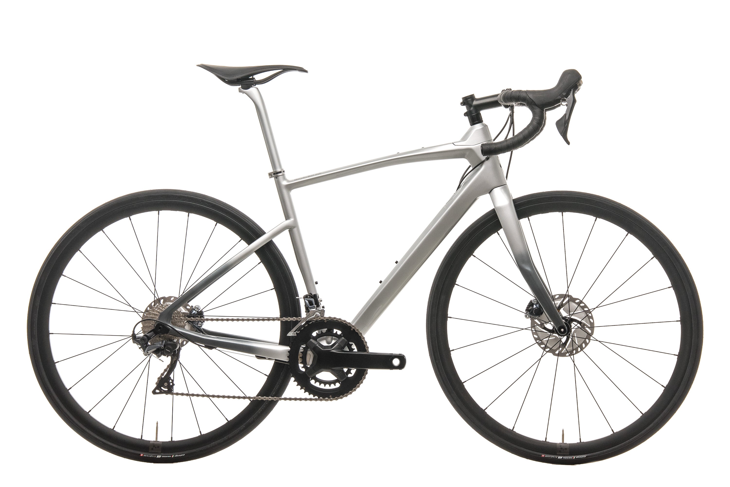 Argon 18 Krypton GF Disc Road Bike 2019 - Mercedes Benz Inspired Silver 47cm Small Frame | Perfect for Commuting, Fitness Training & Competitive Cycling