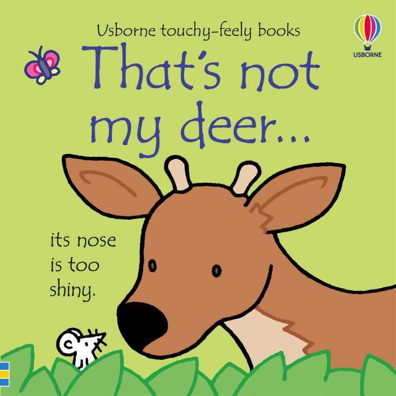That's Not My Deer - Soft Touch Board Book for Toddlers & Babies | Interactive Sensory Play | Perfect for Bedtime Stories & Early Learning