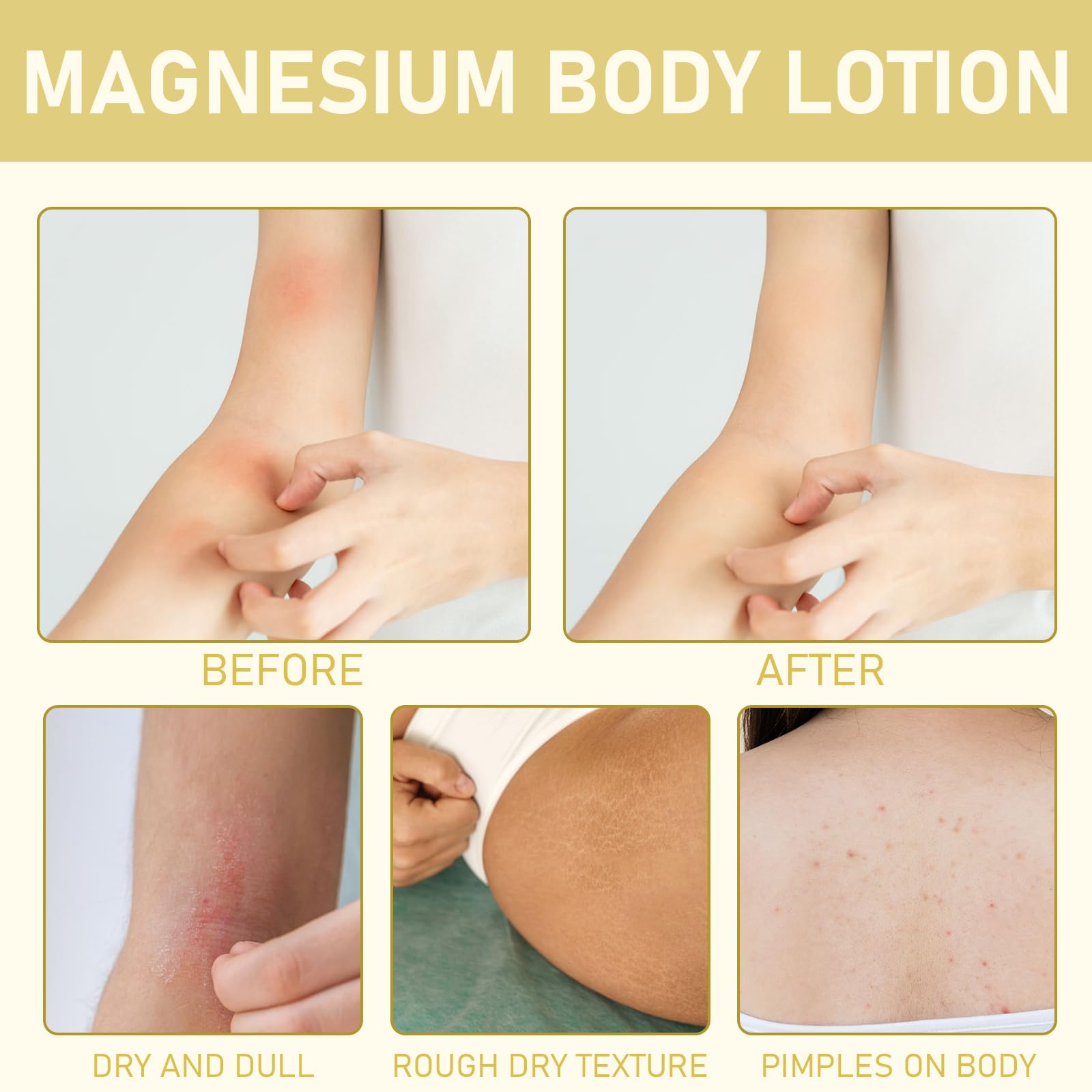 Best Neuropathy Relief Cream with Magnesium - Natural Foot & Hand Nerve Pain Lotion for Day & Night Use - Non-Greasy Formula with Lavender for Soothing Comfort | Perfect for Diabetic Nerve Pain, Post-Workout Recovery & Everyday Stress Relief