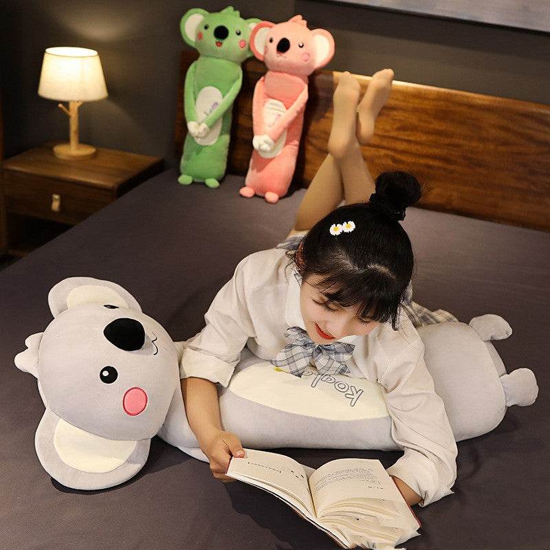 Large Koala Stuffed Plush Toy - Soft Cuddly Animal Pillow for Kids & Adults | Perfect for Nursery Decor, Gift Giving, and Stress Relief