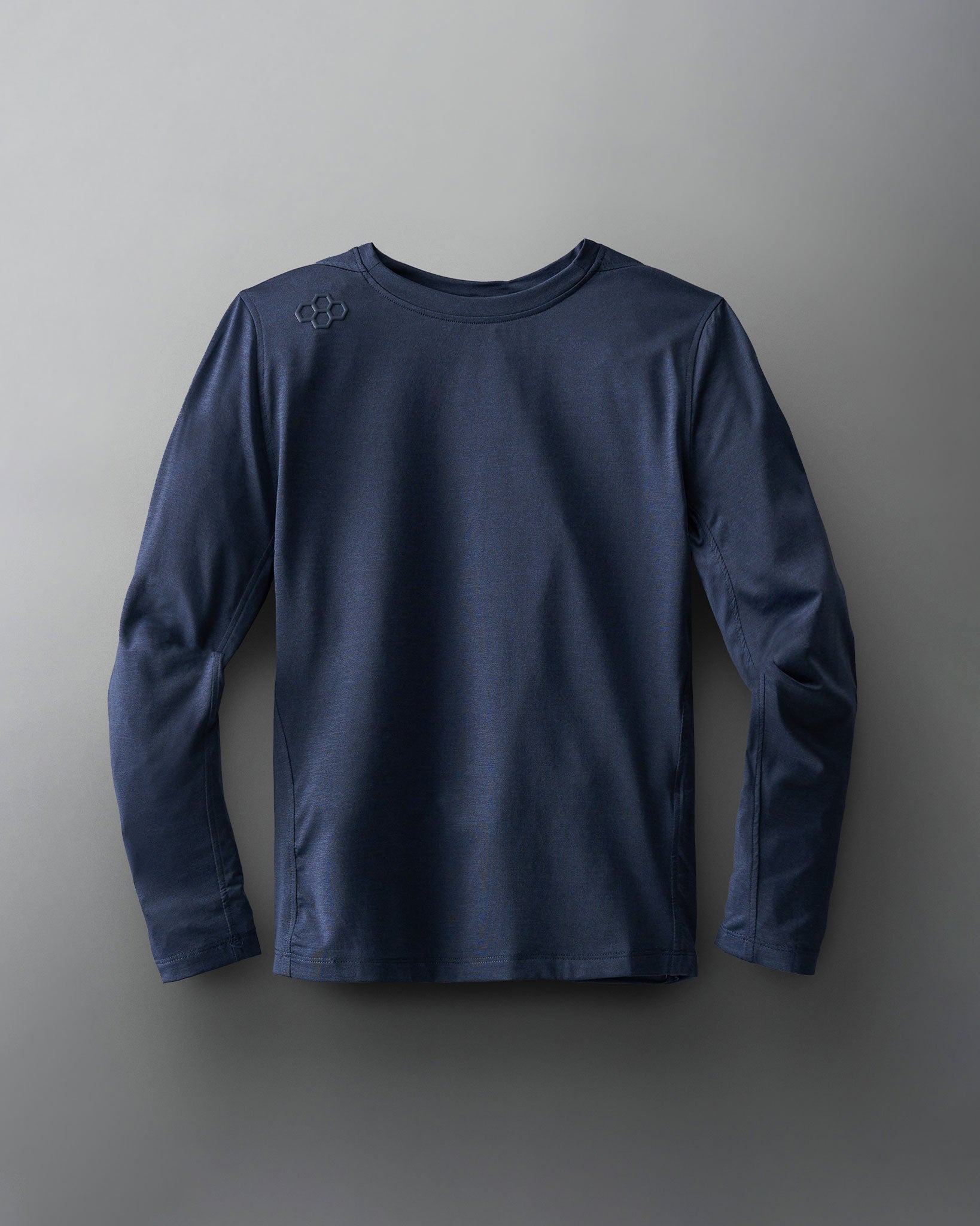 RUDIS Youth Performance Heather Long Sleeve Shirt - Moisture Wicking Athletic Top for Wrestling & Training - Perfect for Gym, Sports & Active Wear
