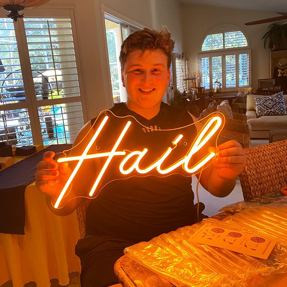 Custom Neon Signs - Personalized LED Name Light for Boys & Girls | Handmade Birthday Gift, Baby Shower Decor, Nursery & Bedroom Wall Art | 20-inch Dimmable Home Accent Lighting for Parties, Weddings & Room Decor