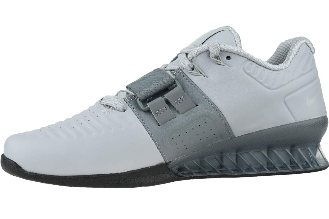 Nike Men's Court Majestic Leather Slippers - Comfortable Indoor/Outdoor Slides for Home, Pool & Gym - White/Blue/Green - Size 9
