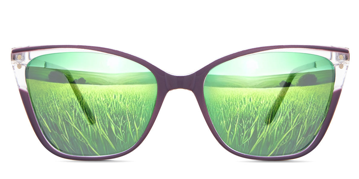 Mila Women's Prescription Tinted Glasses - Stylish & UV Protection for Work, Driving & Outdoor Activities