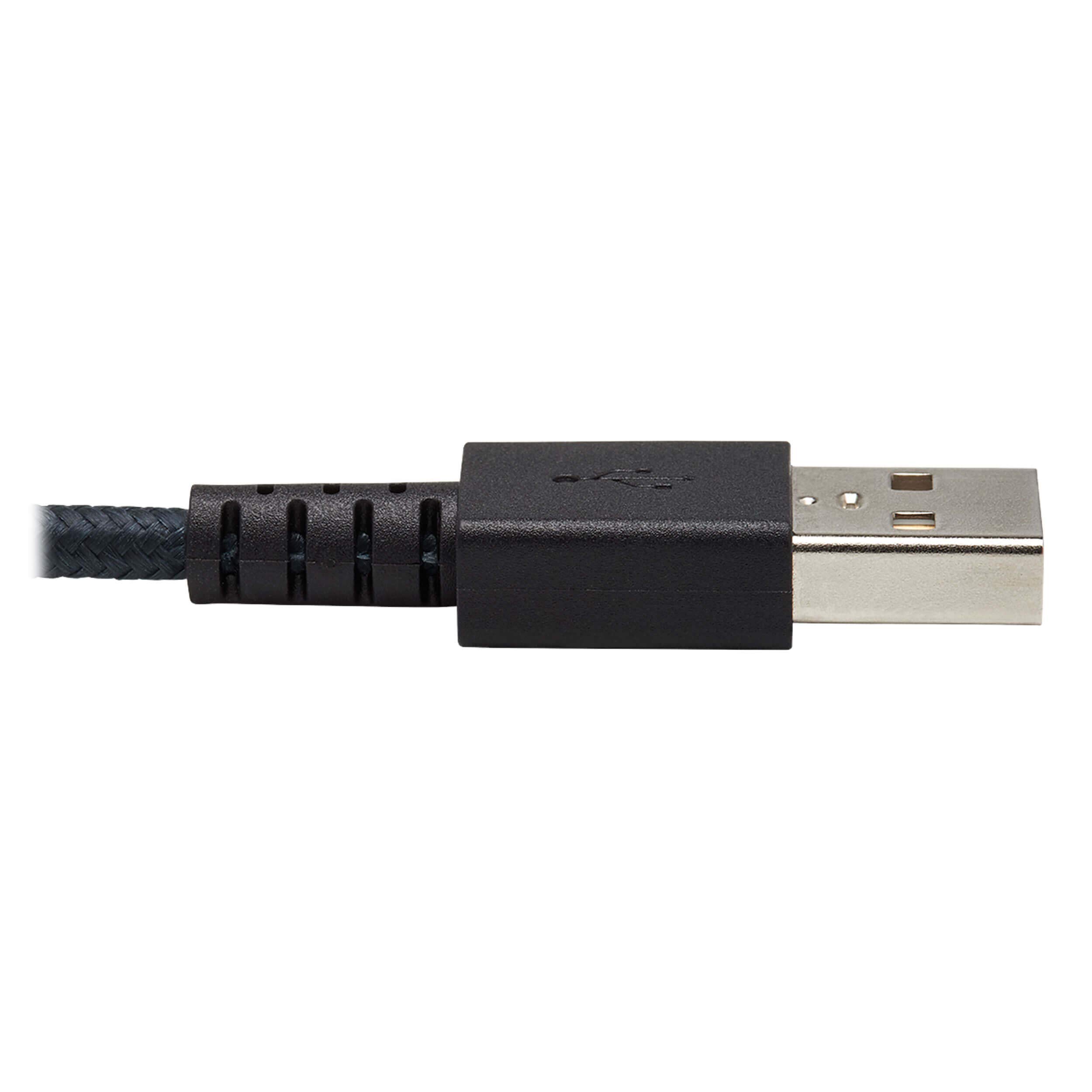 Tripp Lite Heavy Duty Lightning to USB Sync & Charge Cable 10ft for iPad iPhone Apple Devices - Fast Charging & Data Sync for Home Office Travel