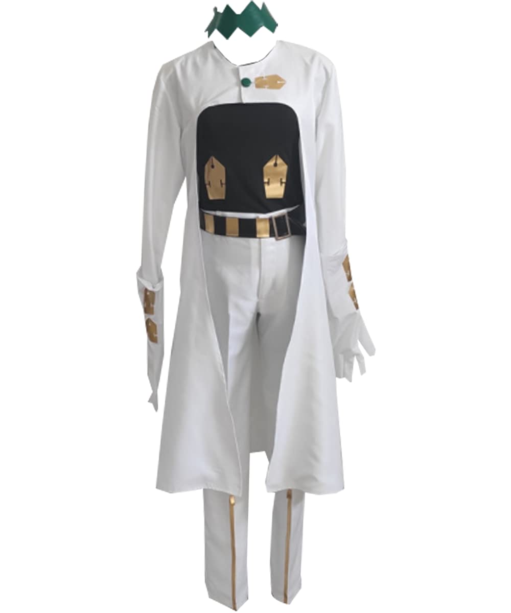 Anime Cosplay Rohan Kishibe Costume Set - Cloak, T-Shirt, Pants & Gloves for Men & Women | Perfect for Halloween Parties, Comic Con & Cosplay Events