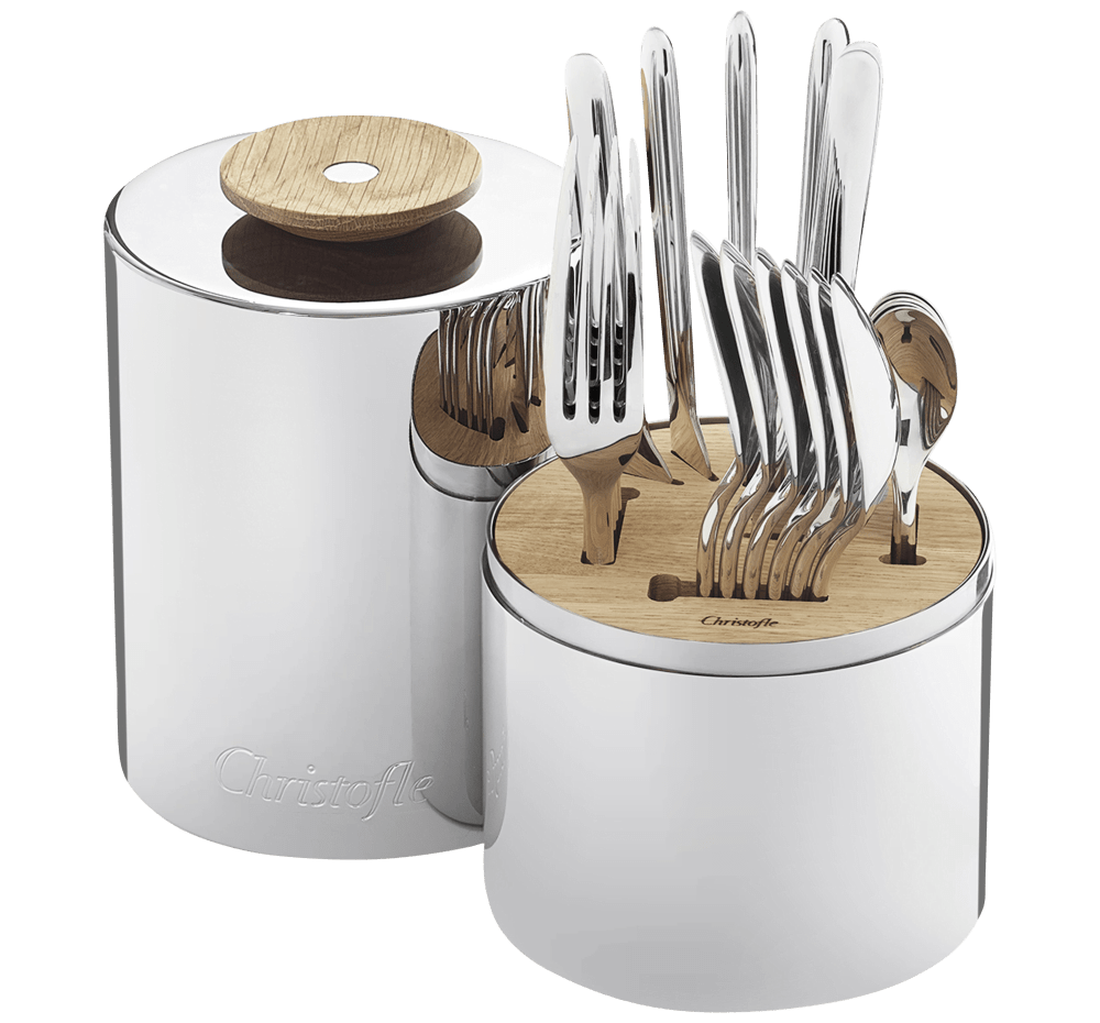 Essentiel 24-Piece Dinnerware Set - Elegant Tableware for Everyday Meals & Special Occasions
