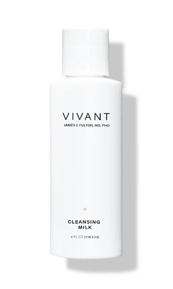 Vivant Cleansing Milk - Gentle Facial Cleanser for All Skin Types | Daily Makeup Remover & Skin Hydration | Perfect for Morning & Night Skincare Routine