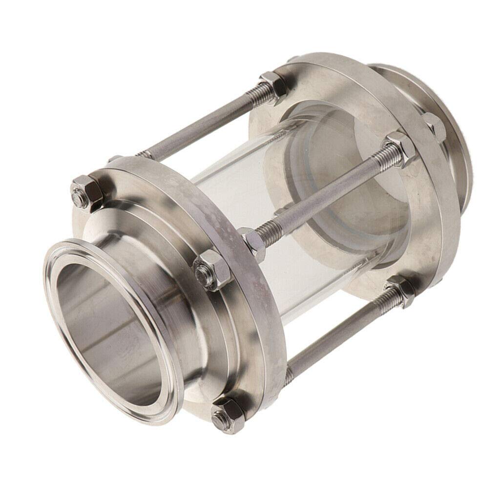 Sanitary Stainless Steel Tri Clamp Sight Glass for Pipe Fittings - 77.5mm (3.05