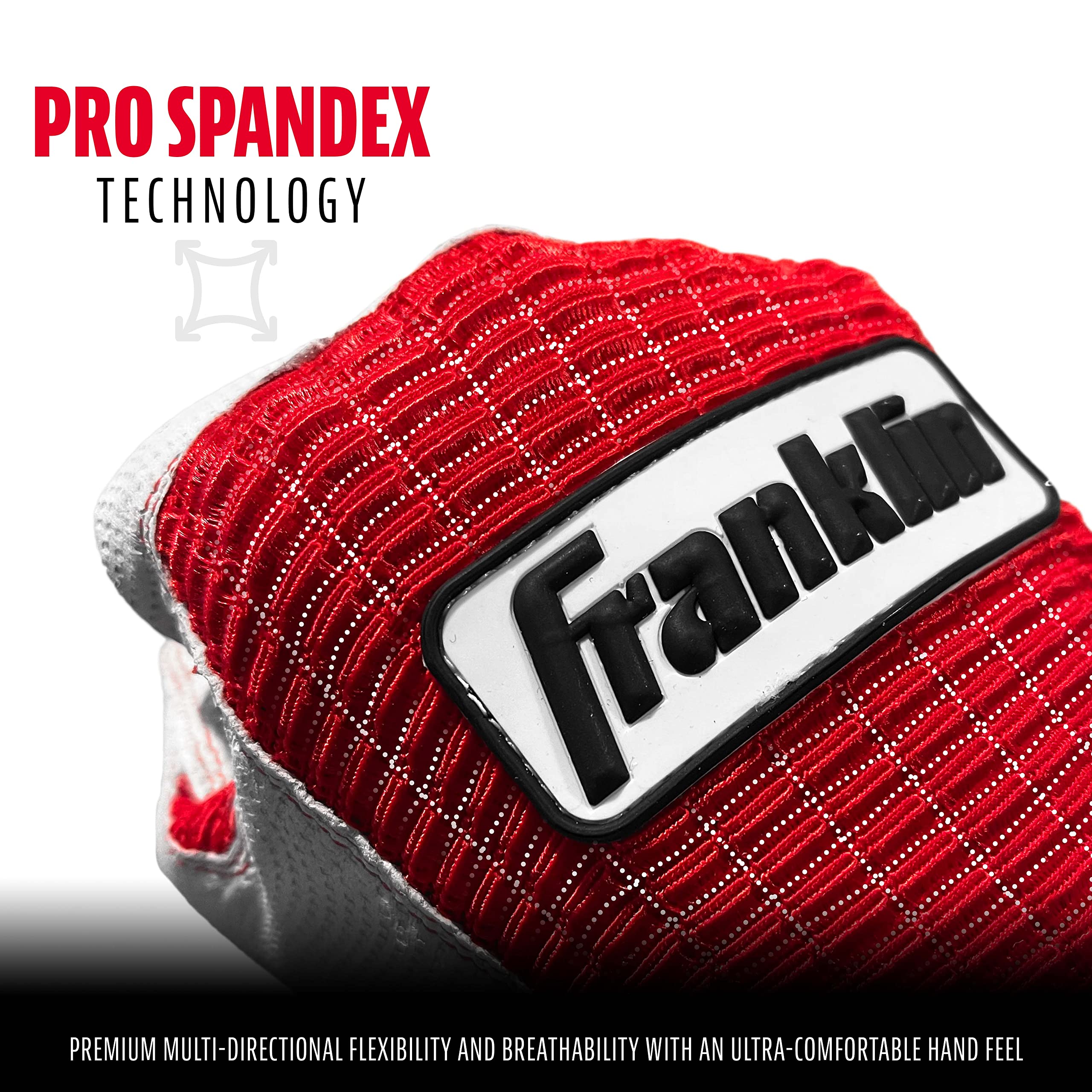 **Franklin Sports MLB Baseball Batting Gloves - Pro Classic Batting Gloves for Baseball & Softball - Adult & Youth Batting Glove Pairs - Perfect for Training, Games & Practice**