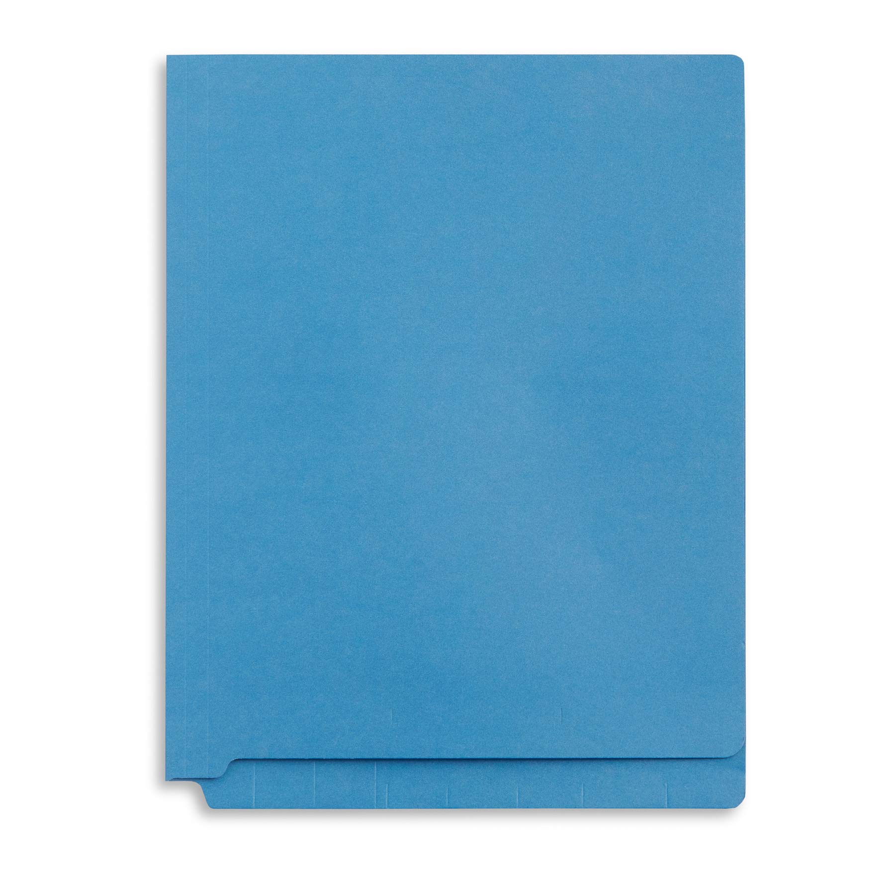 Blue Summit Supplies 100-Pack Reinforced Blue End Tab File Folders - Letter Size Office & Classroom Filing Solution for Business Documents, School Papers & Home Organization