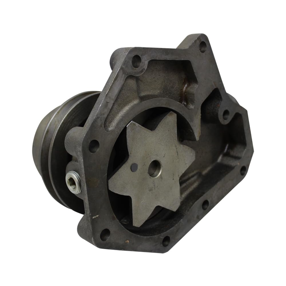 RAParts Water Pump RE25043-R & R54805 - Compatible with John Deere Backhoe, Skidder, Tractor, Dozer - Heavy Duty Replacement for Construction & Agricultural Equipment