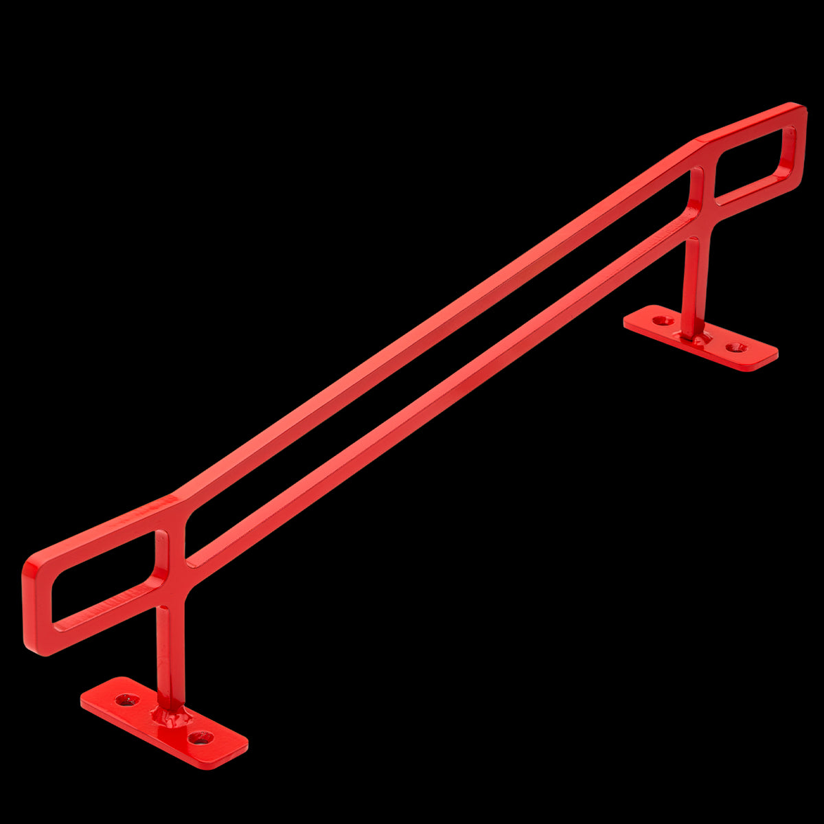 Grind Right Fingerboard Rail - Square 5 Stair Kink Rail for Finger Skateboarding | Perfect for Skateboard Training & Indoor Practice