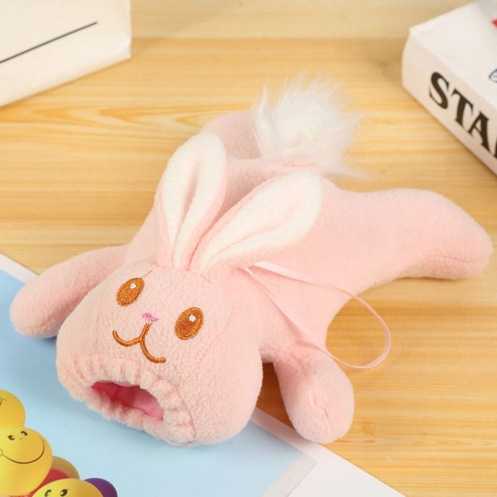 Artibetter Bunny Milk Bottle Cover - Soft Protective Stuffed Animal Baby Bottle Holder for Kids, Toddlers & Infants - Perfect for Feeding, Travel & Daycare Use