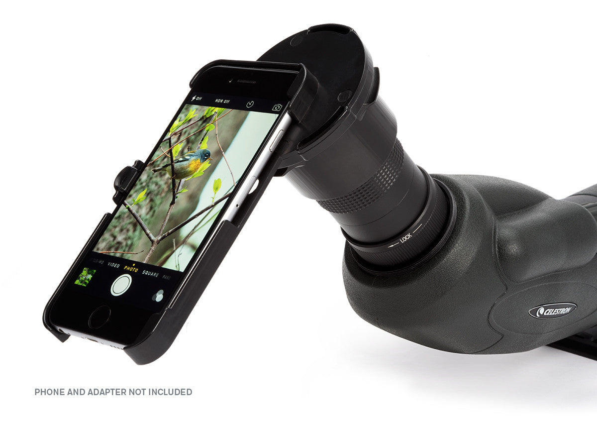 TrailSeeker 20-60x80mm Angled Zoom Spotting Scope for Hunting, Bird Watching & Outdoor Adventures - High Power Magnification for Long Range Viewing