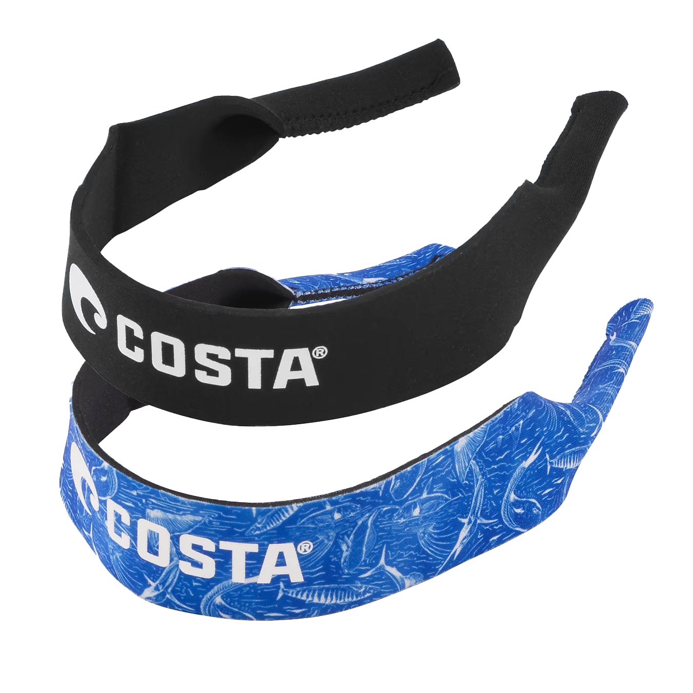 Costa Megaprene Sunglass Retainer Strap - Adjustable Floating Eyewear Lanyard for Fishing, Boating & Outdoor Activities