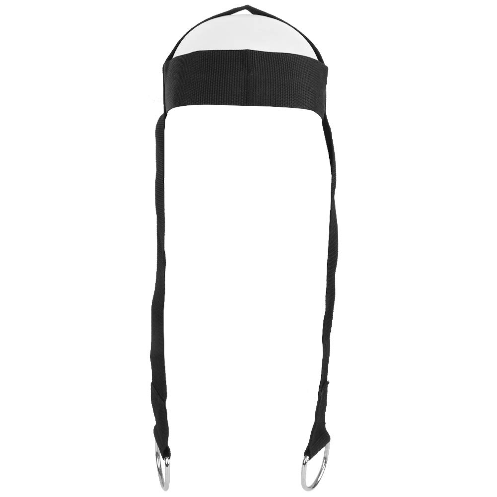 Adjustable Head Harness Neck Trainer - Nylon & Stainless Steel Head Harness Belt for Strength Training - Perfect for Boxing, MMA, Wrestling, and Fitness Workouts