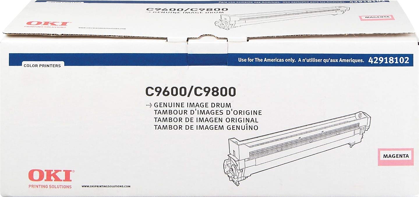 OKI C7 Magenta Drum Unit 42918102 - High-Quality Replacement for OKI Printers | Perfect for Office & Home Printing Needs