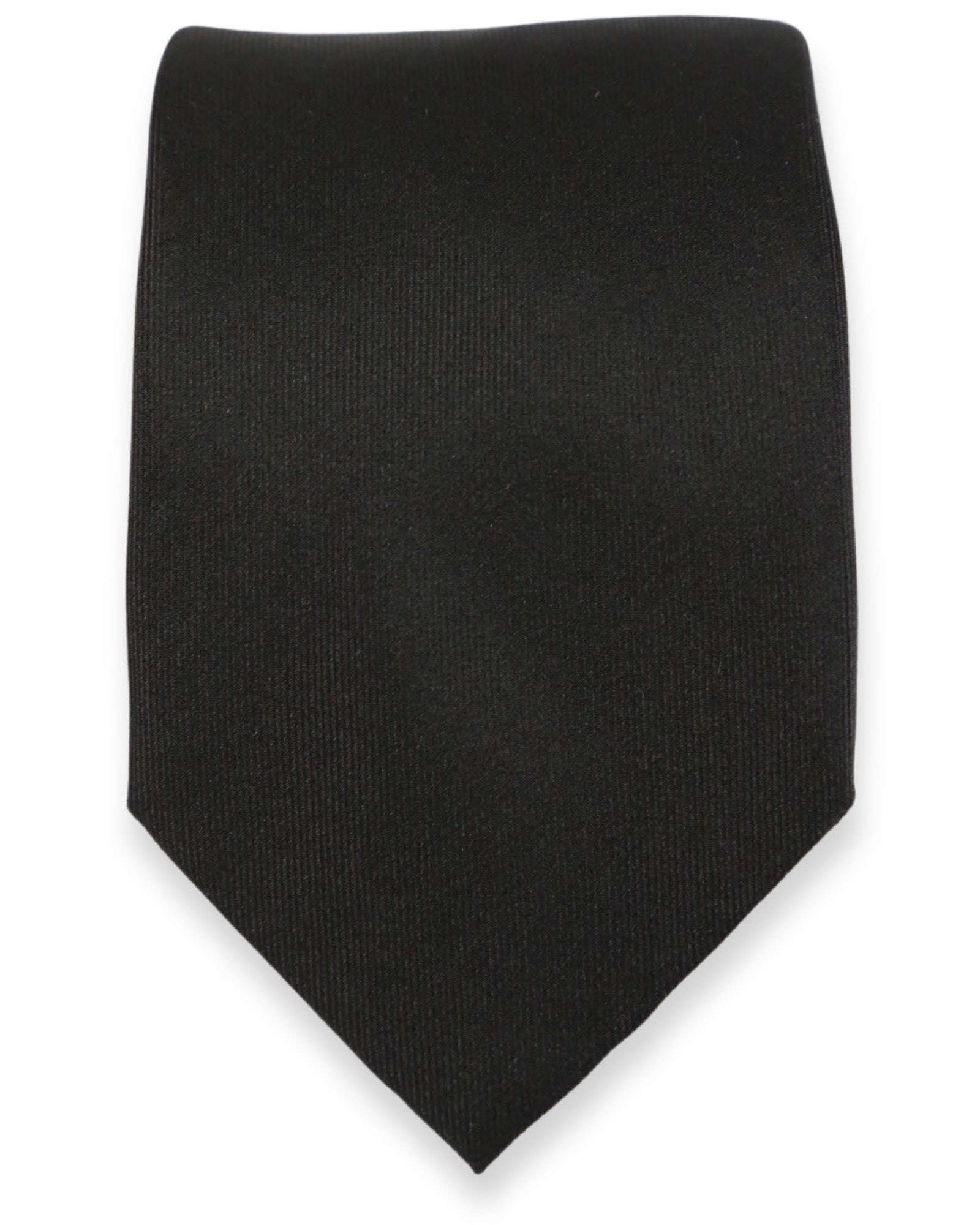 DÉCLIC Monza Black & White Striped Necktie - Elegant Formal Tie for Men, Perfect for Weddings, Business Meetings, and Special Occasions