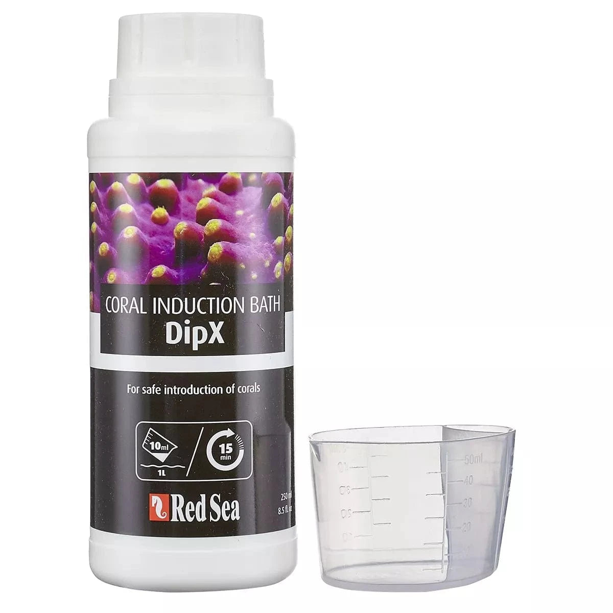 DipX Coral Bath Red Sea - Premium Coral Reef Aquarium Salt for Marine Fish & Coral Tanks - Perfect for Reef Tanks, Saltwater Aquariums, and Coral Growth Enhancement