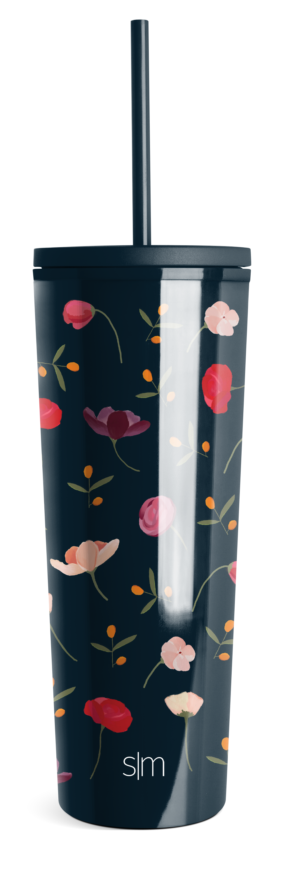 Premium Plastic Classic Tumbler with Lid and Straw - 20oz Insulated Travel Mug for Hot & Cold Drinks - BPA Free, Leak Proof Cup for Coffee, Tea, Smoothies - Perfect for Office, Gym, Camping and Outdoor Activities