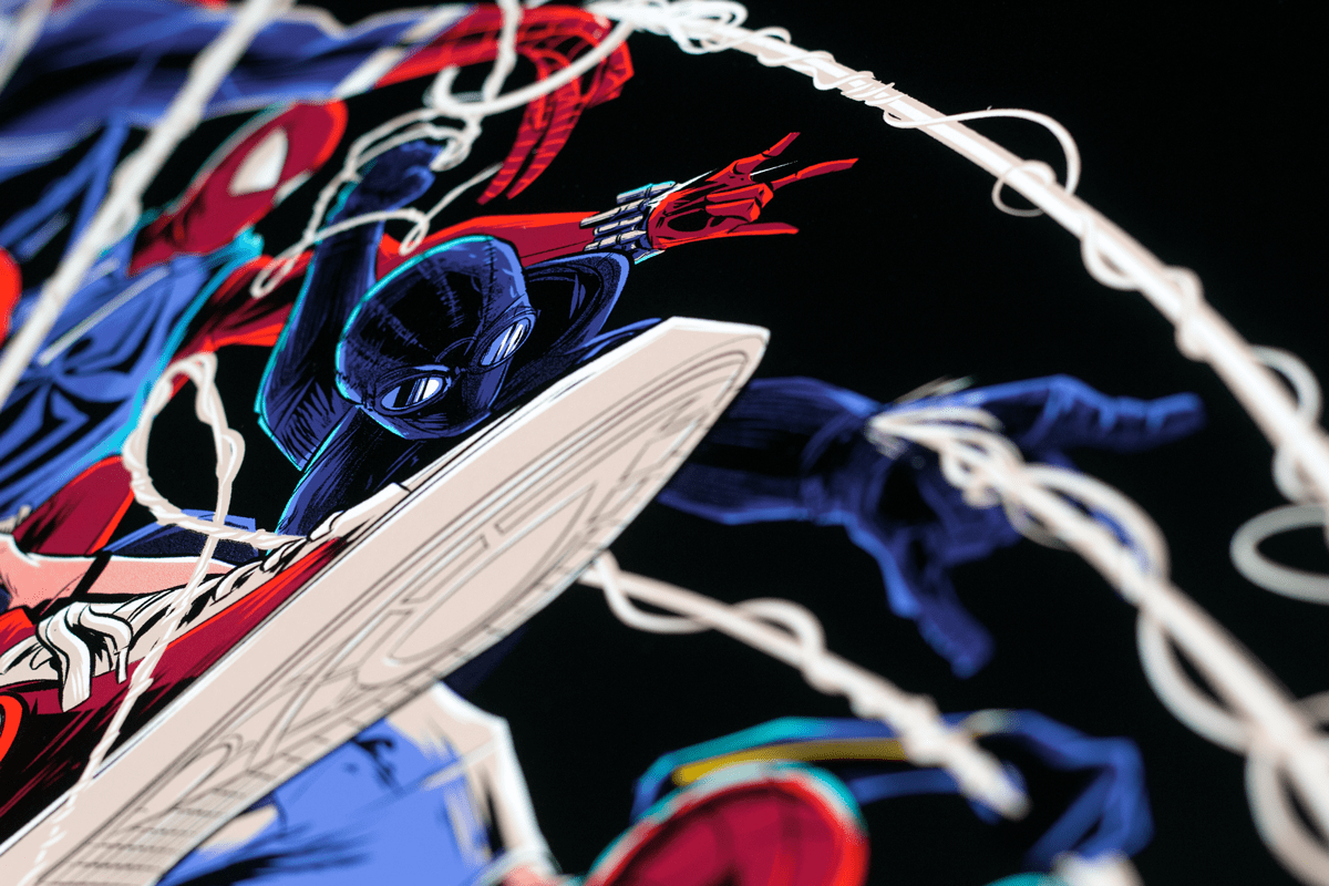 Marvel's Spider-Man Poster - High-Quality Superhero Wall Art for Home, Office & Gamer Room Decor - Perfect for Marvel Fans & Comic Book Lovers