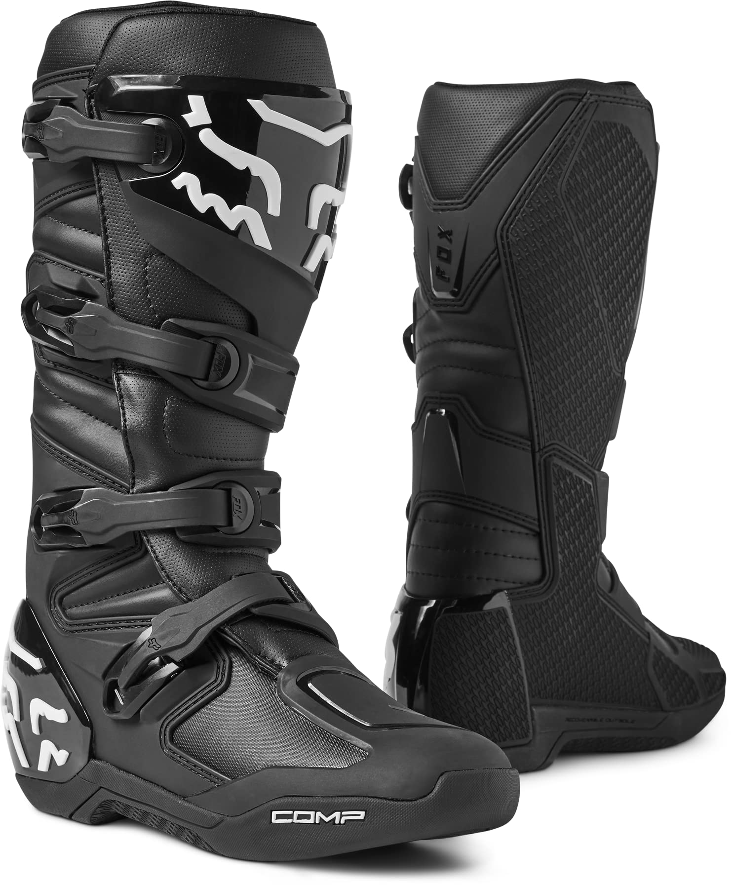 Fox Racing Comp Motocross Dirt Bike Boots - Men's Off-Road Motorcycle Riding Boots for MX, ATV & Trail Riding - Durable Protective Gear for Motocross & Adventure Biking