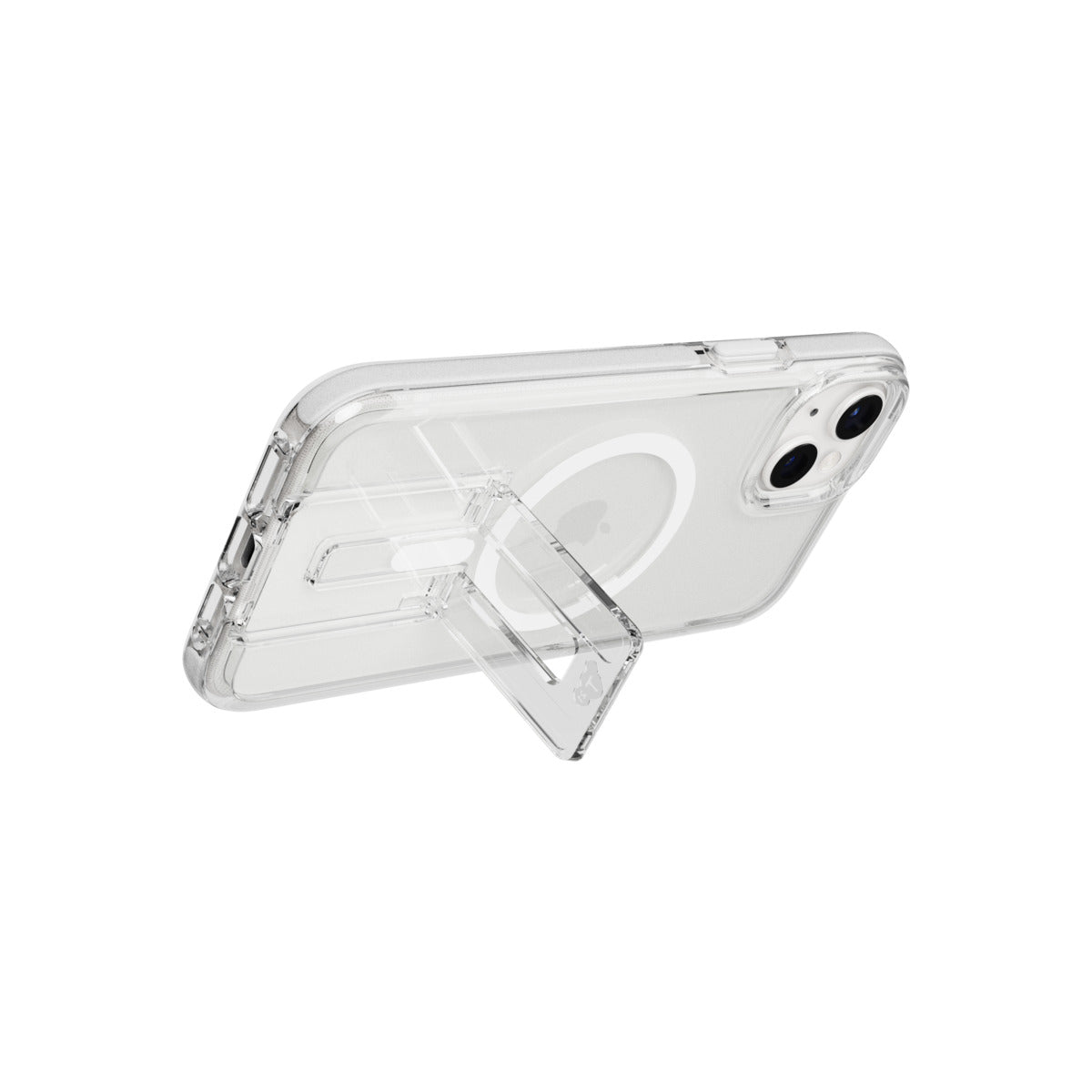 Tech21 Evo Crystal Kick Case for Apple iPhone 15 Plus - MagSafe® Compatible, Ultra-Thin Clear Protection with Military-Grade Drop Defense - Perfect for Work, Travel & Everyday Use