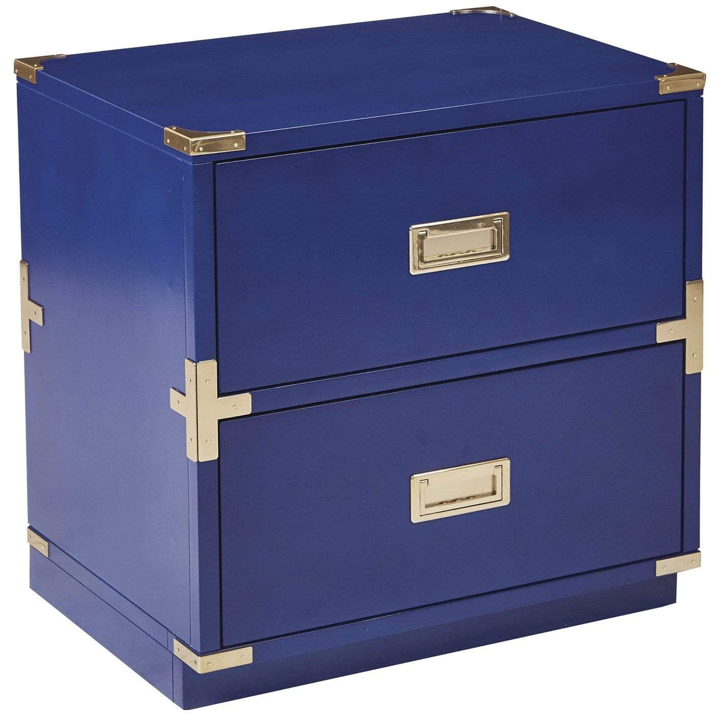 Office Star OSP Designs Wellington 2-Drawer File Cabinet [WEL1622] - Compact Storage Solution for Home Office & Small Business Organization
