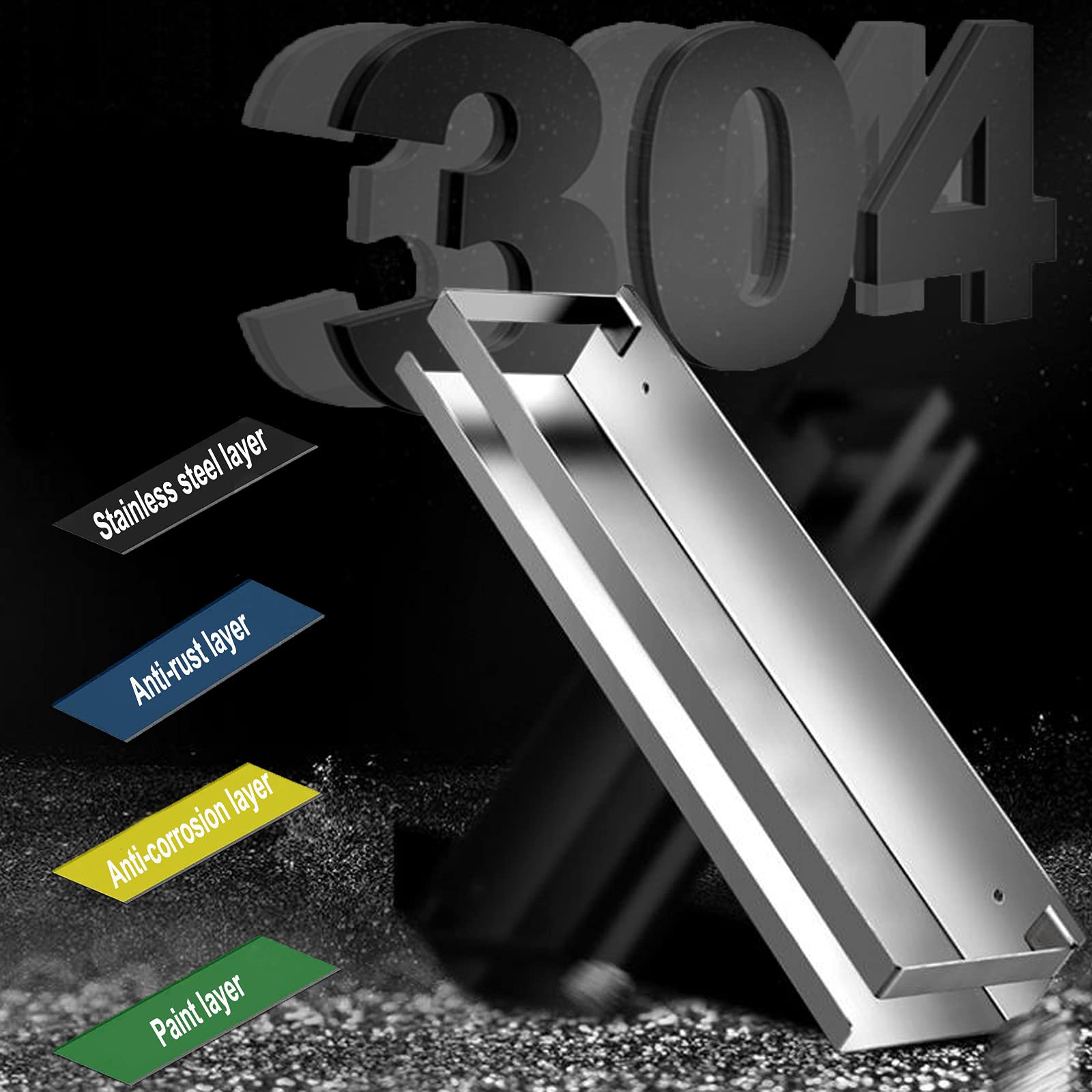 Stainless Steel Shower Shelf - 11.8