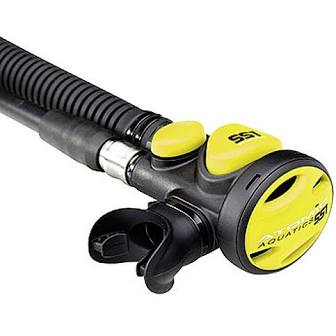 Atomic Aquatics SS1 Safe Second Inflator - Scuba Diving Regulator with Octopus for Emergency Air Supply | Perfect for Recreational & Technical Diving Gear