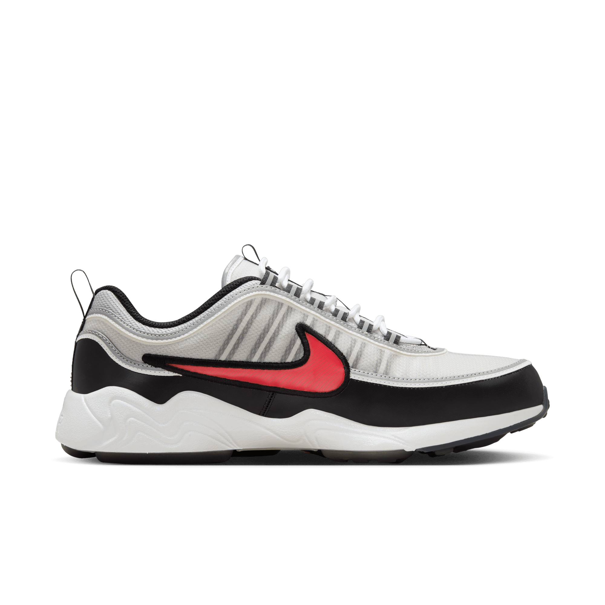 Nike Air Zoom Spiridon SP Metallic Silver Running Shoes - Lightweight & Comfortable for Men's Athletic Training, Jogging, and Gym Workouts