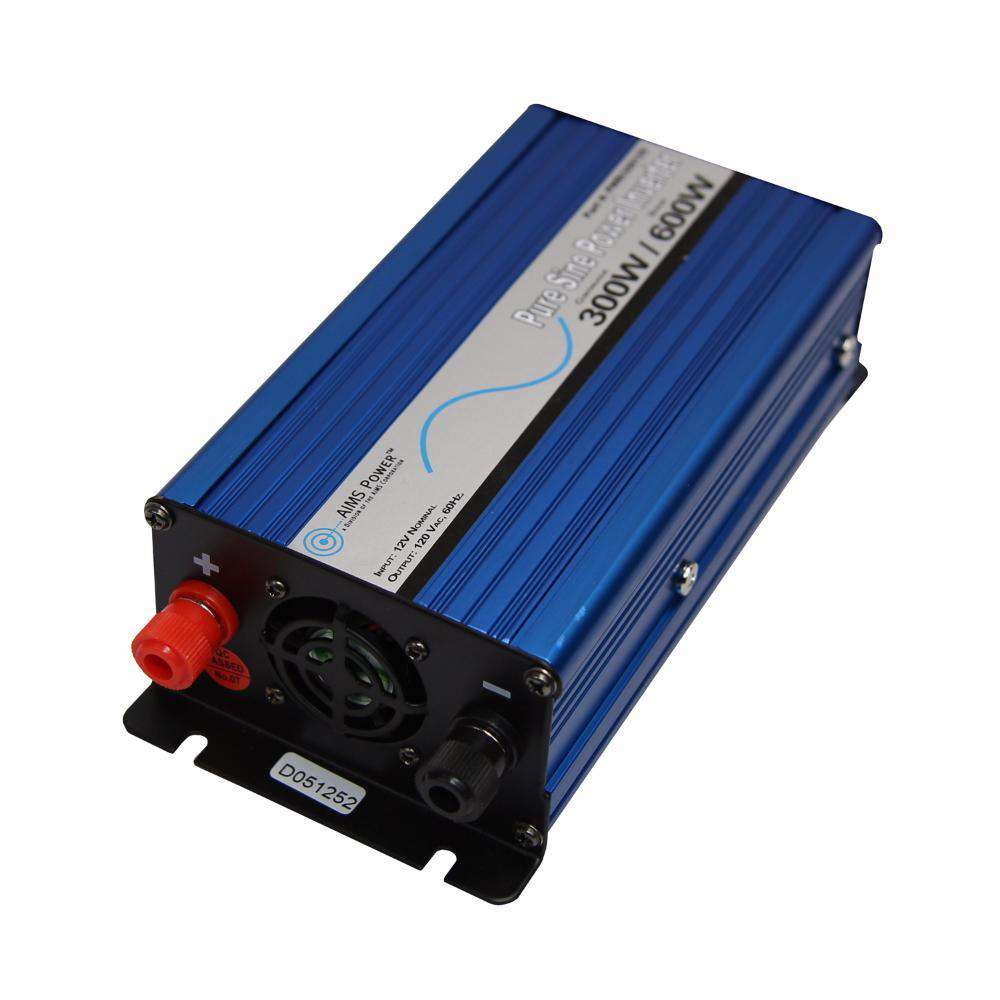 Aims Power PE60012230S 600W Pure Sine Wave Power Inverter for RVs, Boats, Off-Grid & Emergency Backup - New
