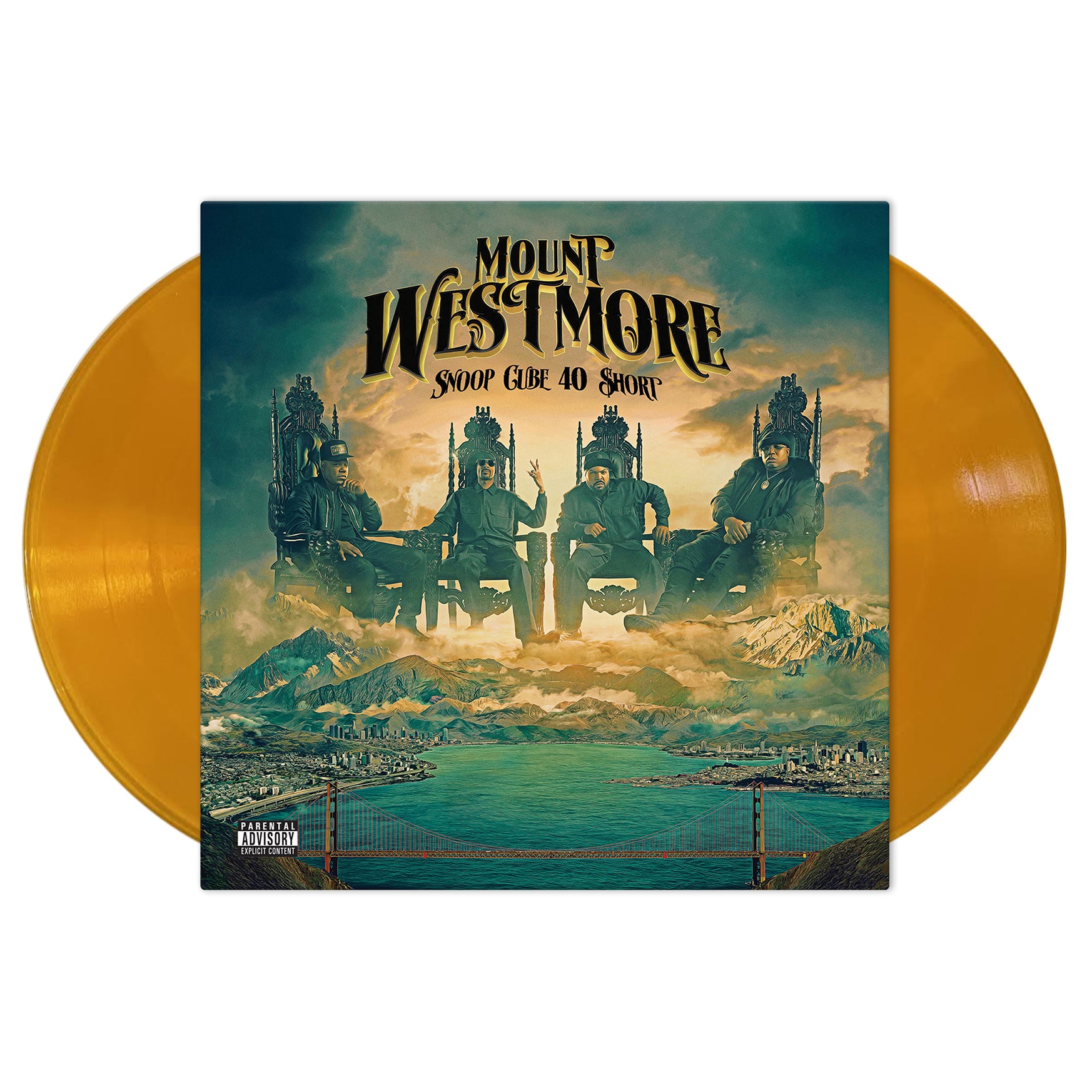 Snoop Cube 40 $hort (Colored 2xLP Vinyl Record) - Limited Edition Hip Hop Album for Collectors & Music Lovers - Perfect for Home Listening & DJ Sets