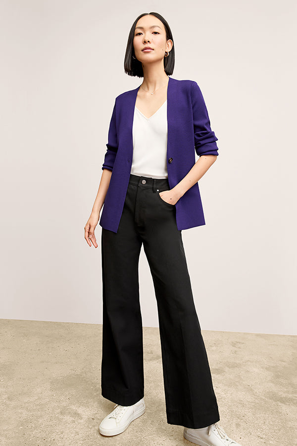 Milo Wide Leg Eco-Friendly Jeans - Better Than Denim in Black | Sustainable Fashion for Women, Casual Wear & Everyday Comfort