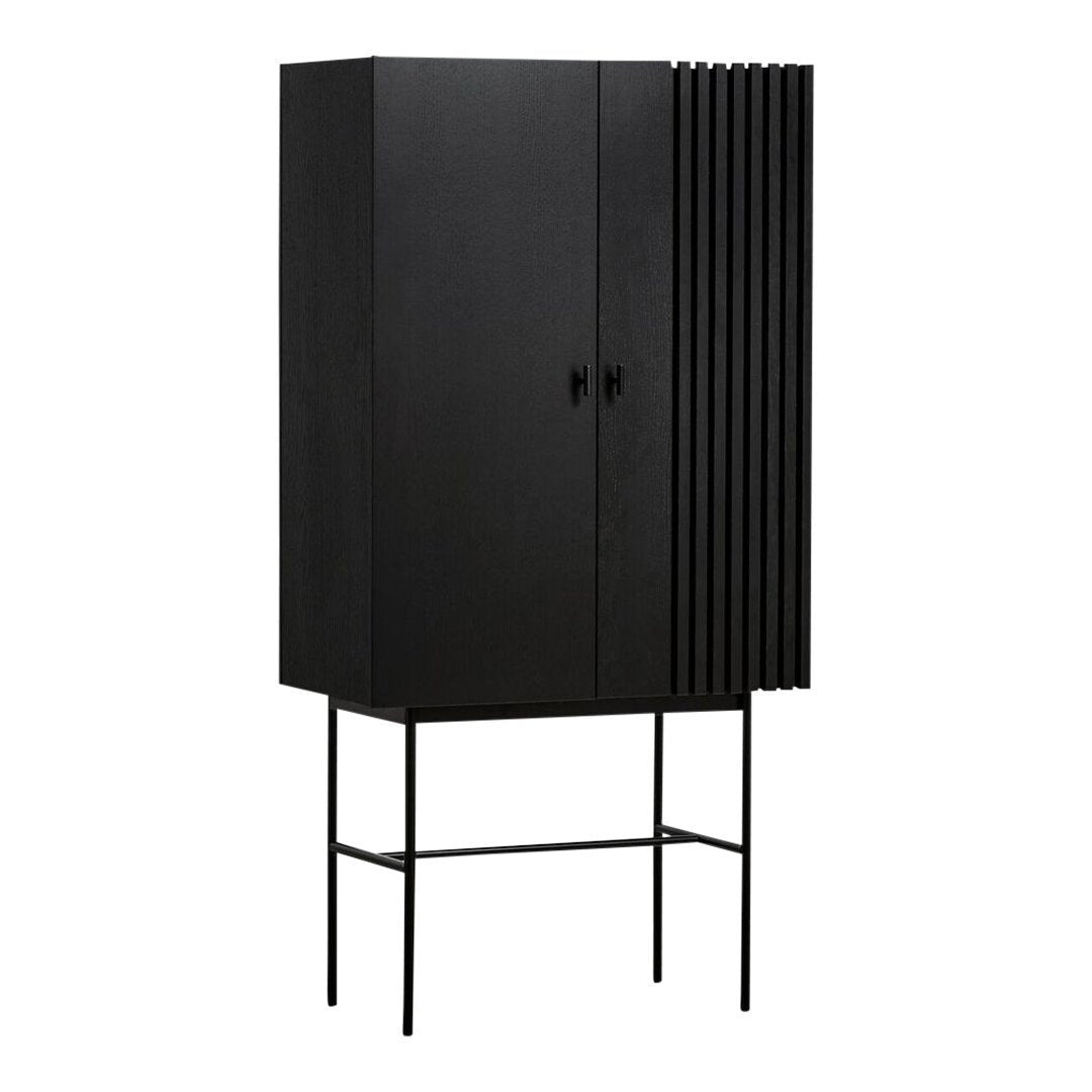 Modern High Sideboard Storage Cabinet - Stylish and Functional Entryway, Living Room, or Dining Room Furniture