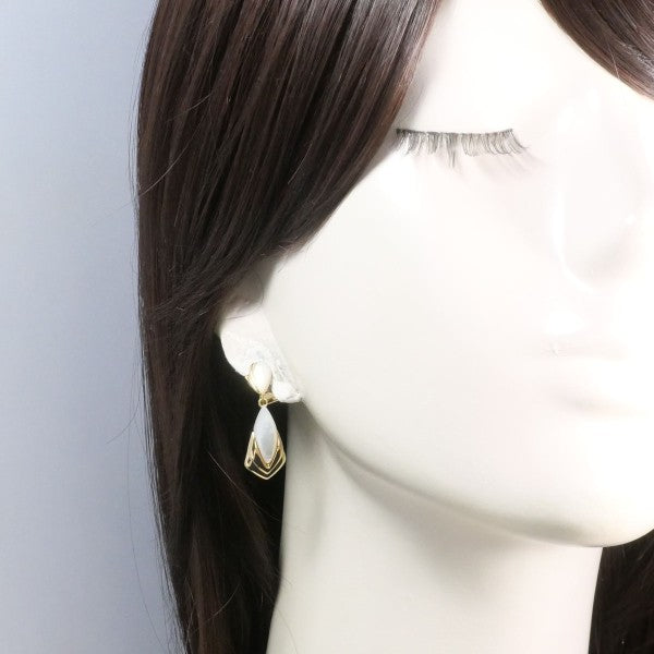 18K Yellow Gold Shell Earrings for Women - Elegant Beach Jewelry Gift for Her - Perfect for Summer Vacations, Weddings & Beach Parties