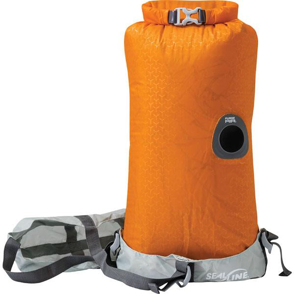 5L Orange Blocker Compression Dry Bag - Waterproof & Lightweight for Hiking, Camping, and Outdoor Adventures