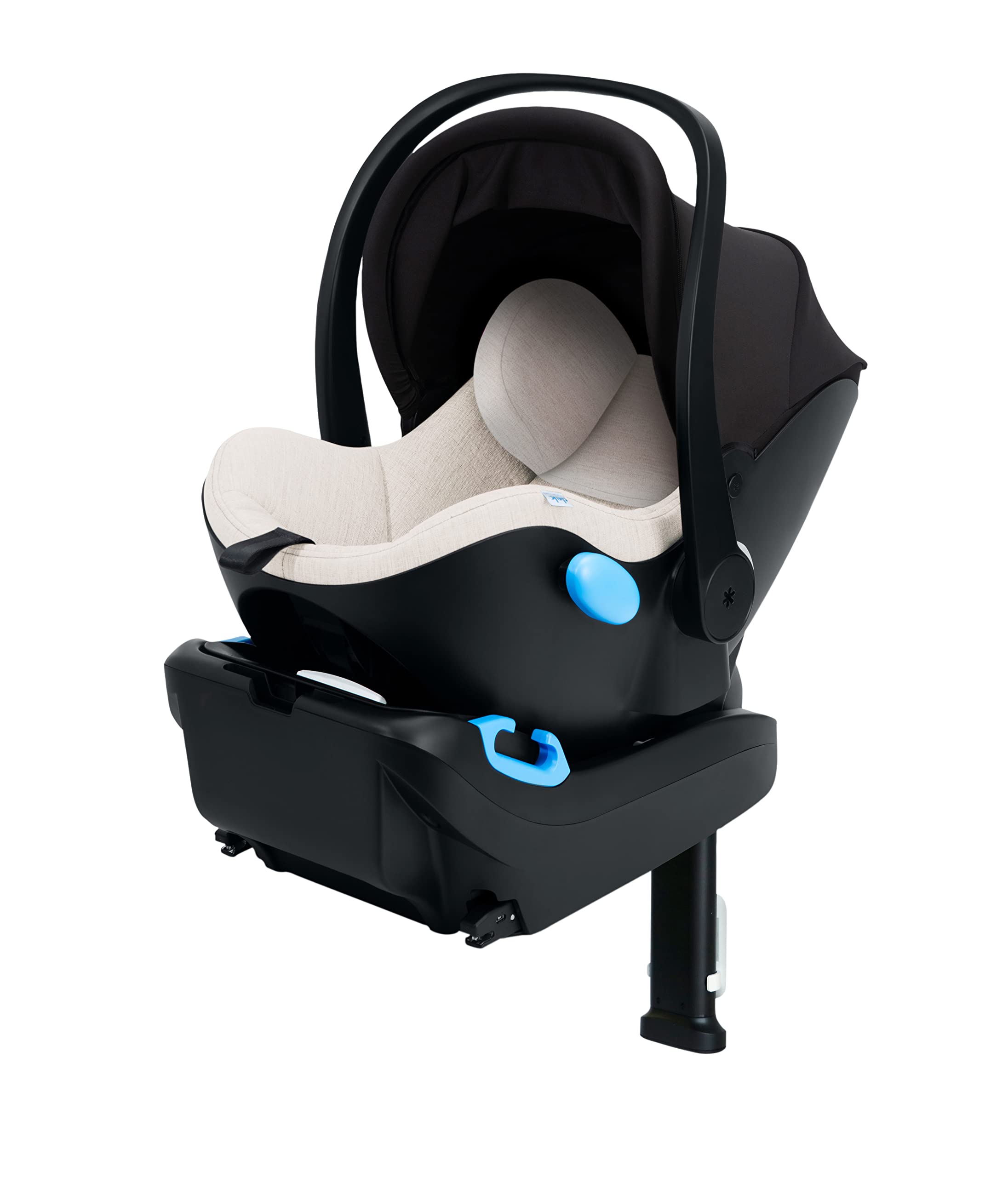 Clek Liing Infant Car Seat - Lightweight, Safe & Comfortable Baby Car Seat for Newborns to 35 lbs, Marshmallow Color - Perfect for Travel, Daily Commutes & Family Outings