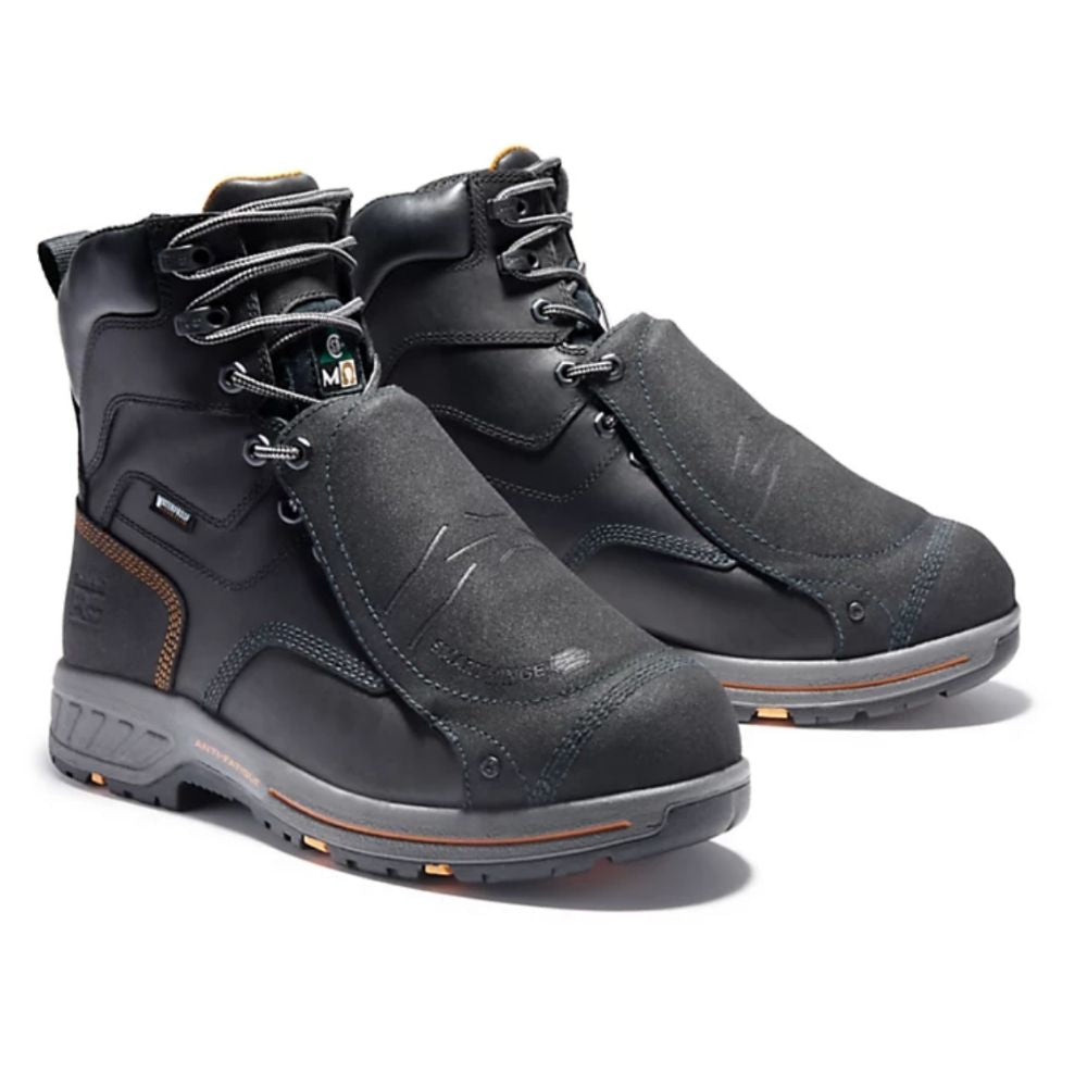 Timberland PRO Endurance HD WP Men's 8 Inch Composite Toe Safety Work Boots with METGUARD - Waterproof, Slip Resistant for Construction, Warehouse & Outdoor Work
