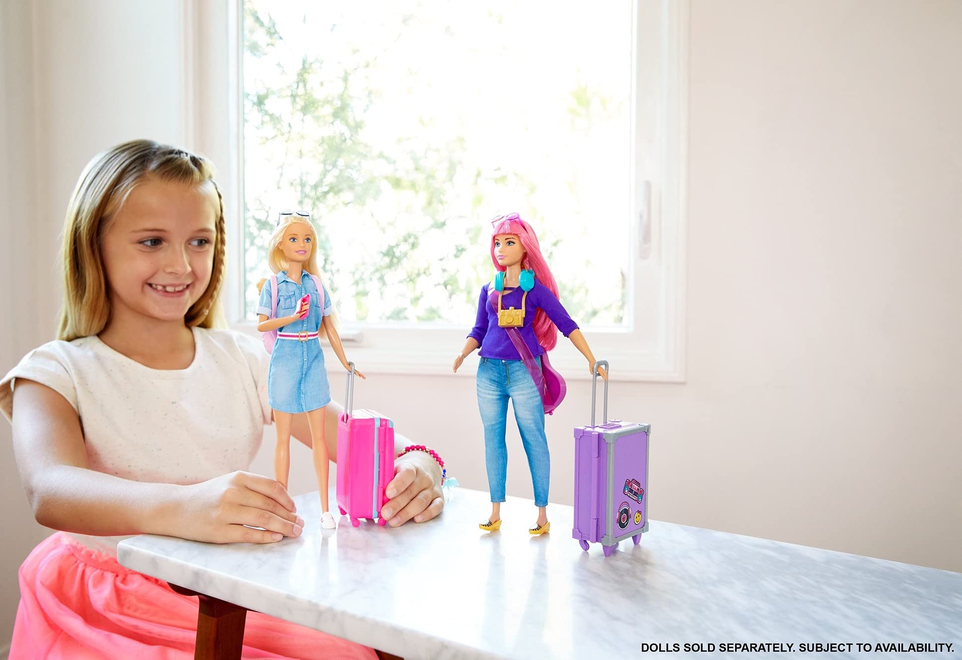 Barbie Combo Camping Car with Travel Doll - Perfect Gift Toy for Kids | Outdoor Adventure Play & Pretend Camping Fun