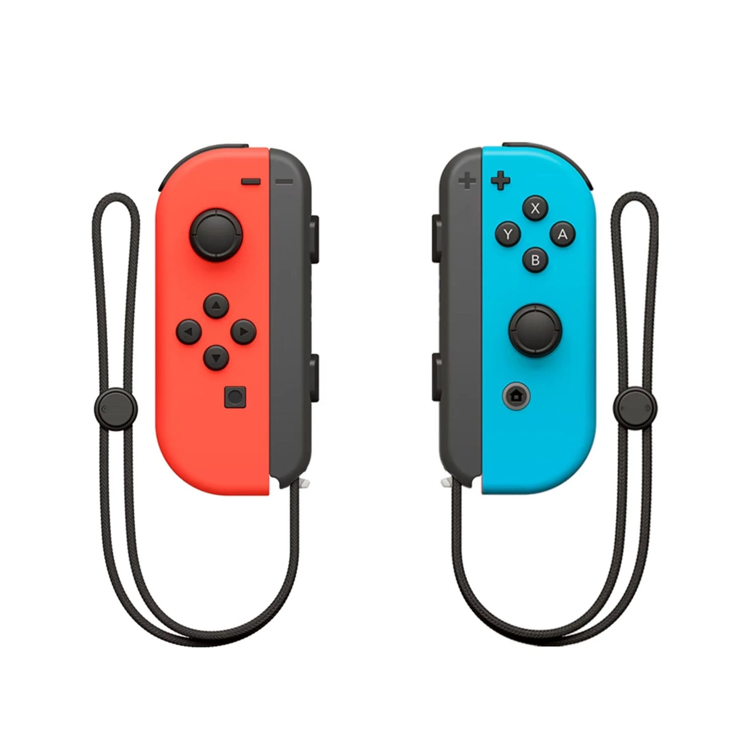 Nintendo Switch OLED Console - Neon Red & Blue Joy-Con - Portable Gaming for Travel, Home & Parties