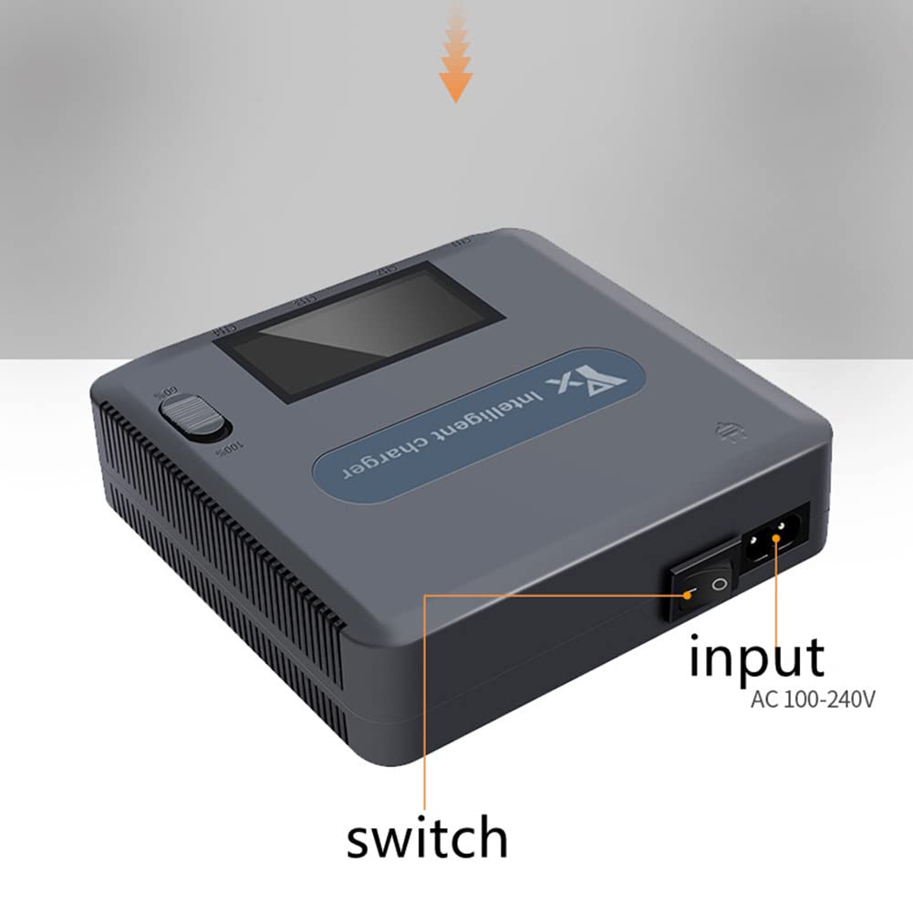 DJI Mavic 3 Fast Charger with LED Digital Display - High-Speed RC Drone Battery Charging Hub for Quick Power Ups | Perfect for Aerial Photography, Travel & Outdoor Adventures
