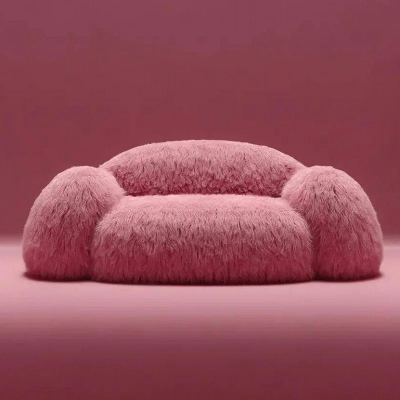 Furr Queen Sofa Set - Luxury 3-Piece Living Room Furniture for Ultimate Comfort | Perfect for Family Gatherings & Movie Nights