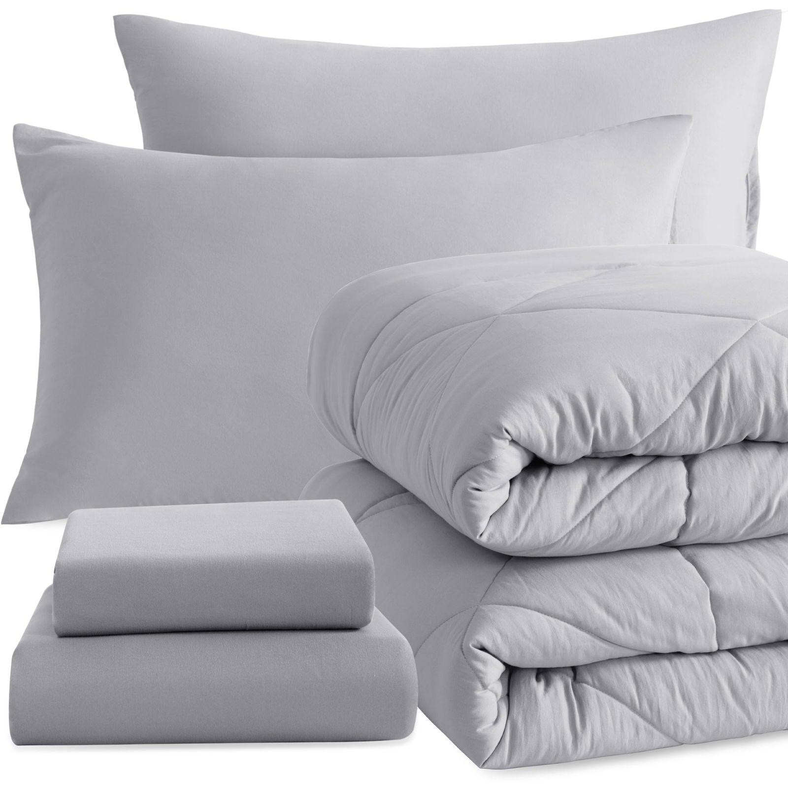 NTBAY 5-Piece Soft Twin Comforter Set - Ultra Cozy Bedding for Kids & Teens - Perfect for Dorm Rooms, Guest Beds & Sleepovers