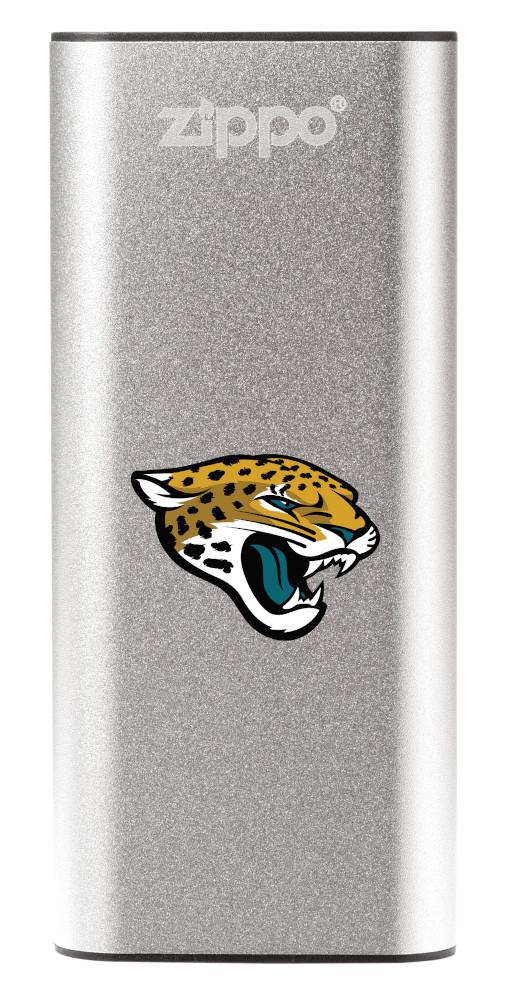 NFL Jacksonville Jaguars HeatBank® 3 Rechargeable Hand Warmer - Portable USB Heating Pad for Outdoor Sports, Camping & Winter Activities