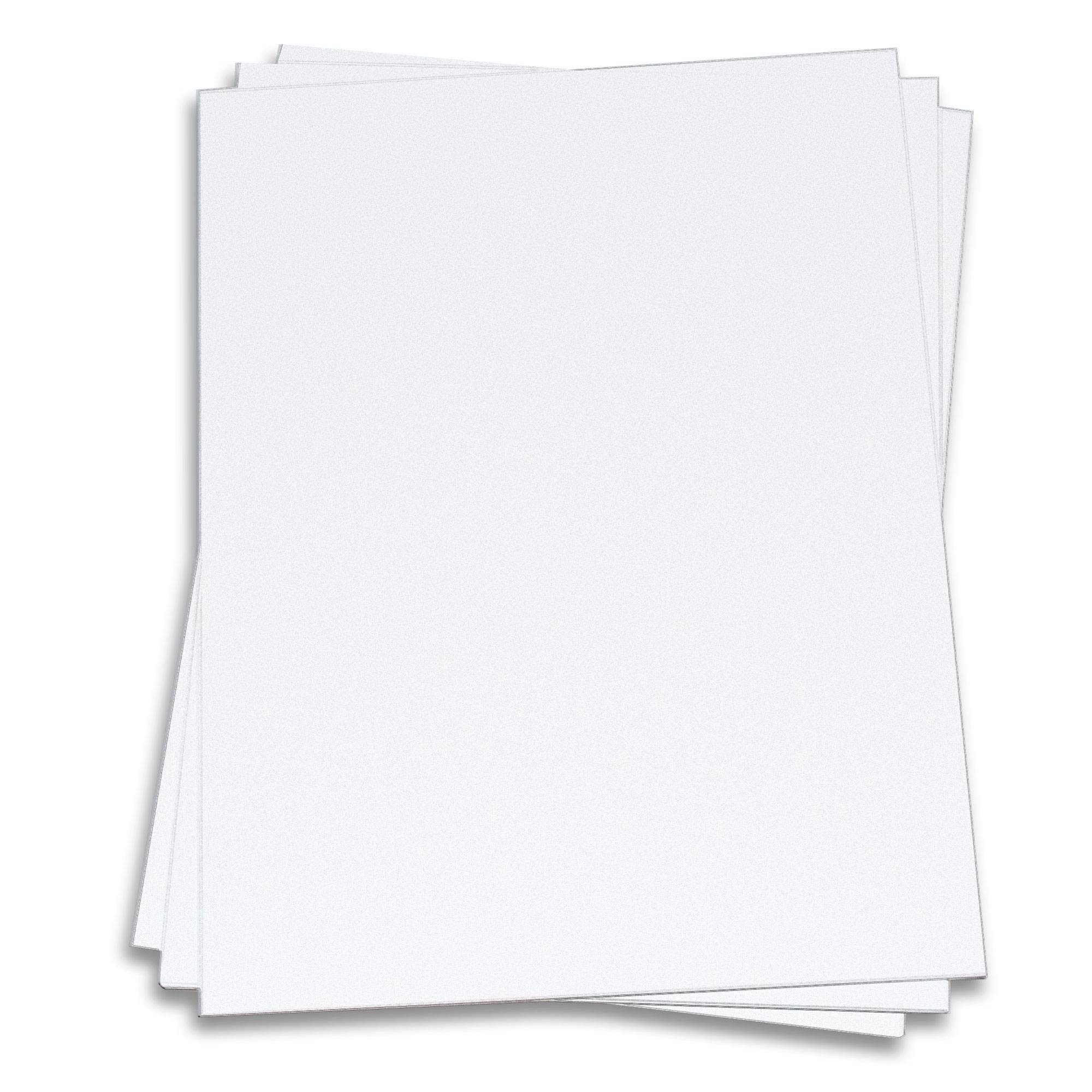 Premium Radiant White Card Stock Paper - 8.5